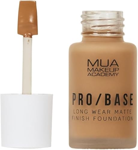MUA Makeup Academy Pro/Base Full Coverage Long Wear Matte Finish Foundation, Shade #181, 30 ml - Vegan & Cruelty Free