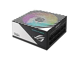 ASUS ROG Loki SFX-L 750W Platinum (Vollmodulares Netzteil, 80+ Platinum, Lambda A Zertifiziert, 120mm PWM ARGB Lüfter, Aura Sync, ATX 3.0 kompatibel, PCIe 5.0 bereit)