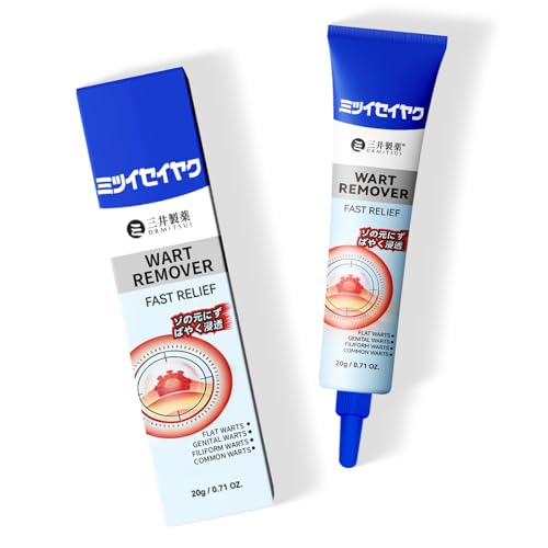 DRMITSUI Wart Remover Cream Fast Acting Wart Treatment for Common and Plantar Warts for Feet Hands and Body