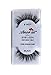 Amorus 100% Human Hair False Eyelashes #WSP - Black - (6 Pack) - Wispy False Eyelashes - Glamorous Look of Fuller, Longer Lashes