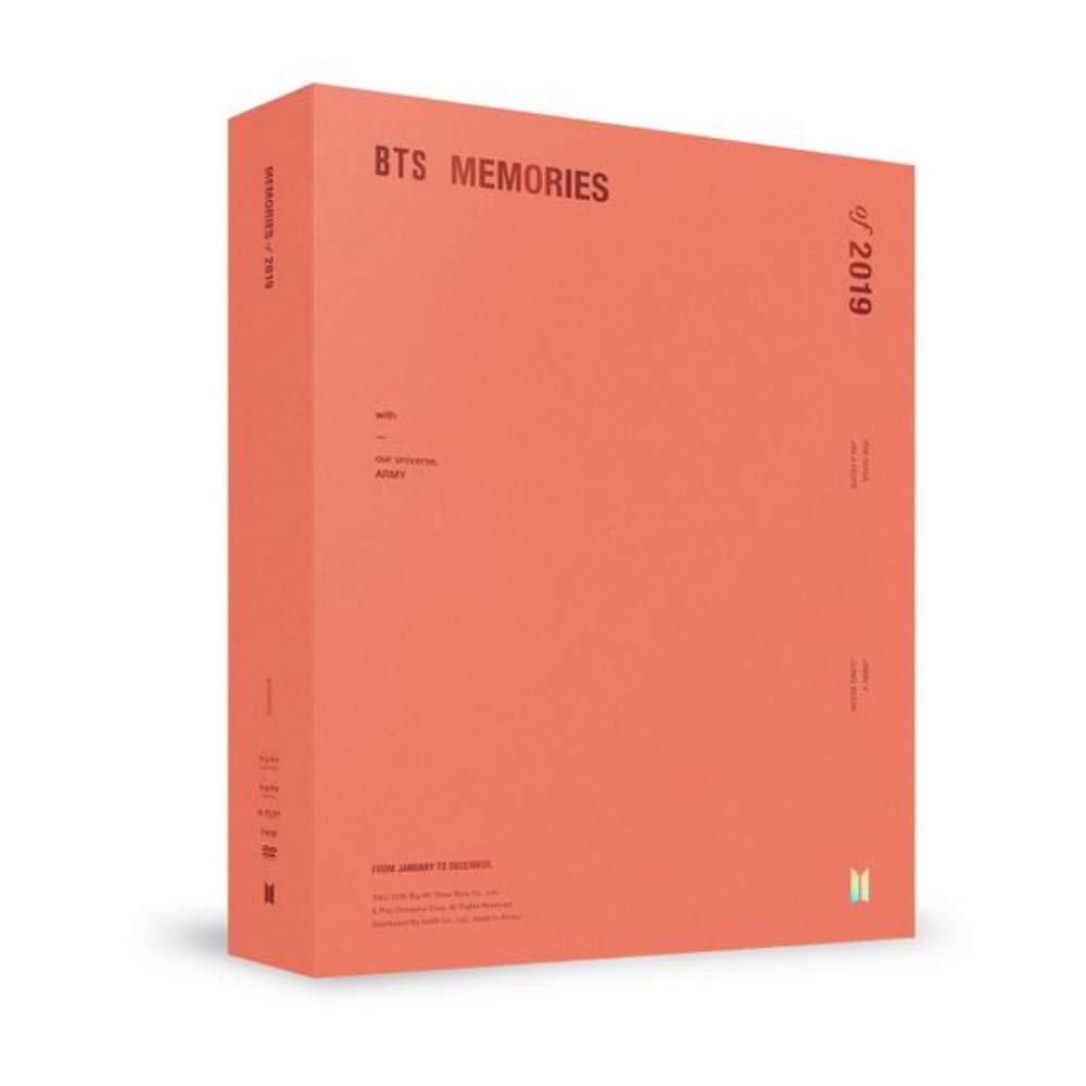 BTS Memories of 2019 (6 DVD Set/Region in Area 1) (incl. 4 x 6 7pc Photo Set,Paper Photocard Frame + Photocard)