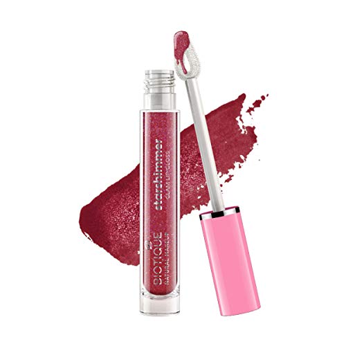 Image of Biotique Natural Makeup Starshimmer Glam Lipgloss, Daring Desire, 3ml