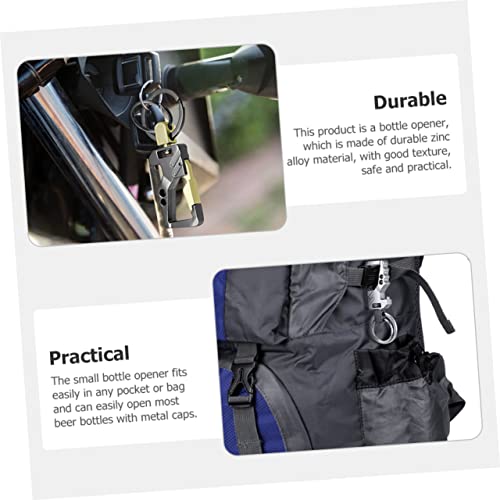Porte-clés ouvre-bouteille Zerodeko pour clés et accessoires - 6