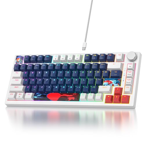 Clavier de jeu mécanique 82 touches RVB pour ordinateur portable - 2