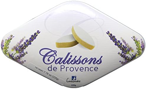 Canteperdrix French Calissons Candy Box from Provence, 18p, 8oz (2-PACK)