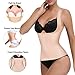 Women's Underbust Corset Tops Waist Trainer Tummy Control Shapwear Slimming Body Shaper (Beige, M(US 6-8))