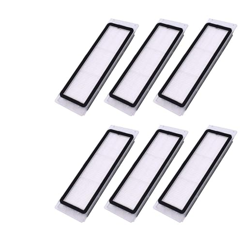 互換性がありますロボロック S4 S5 S6 E4 E5 E20 E25 E35シリーズ掃除機フィルターパーツに対応(6PCS Filters)