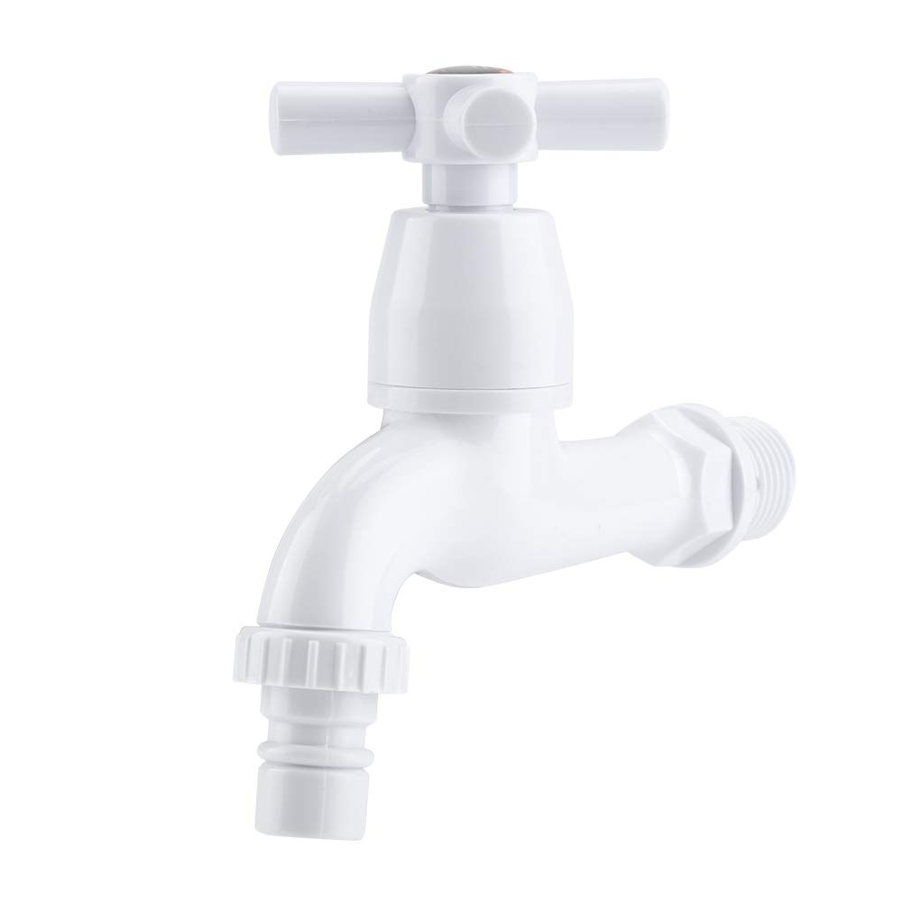 YOUTHINK ABS Plastic Water Tap Premium ABS Chrome Appearance Single Handle Basin Sink Faucet Great for Kitchen and