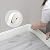 COUKIU Flexible Wall Base Moulding Trim, Peel and Stick Rubber Baseboard Molding, 4 Inch x 16.4 Feet Vinyl Wall Base Cove Base (Milky White)