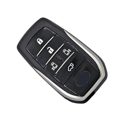 Carcasa llave Toyota Vellfire funda de botones alta resistencia 2015-2019
