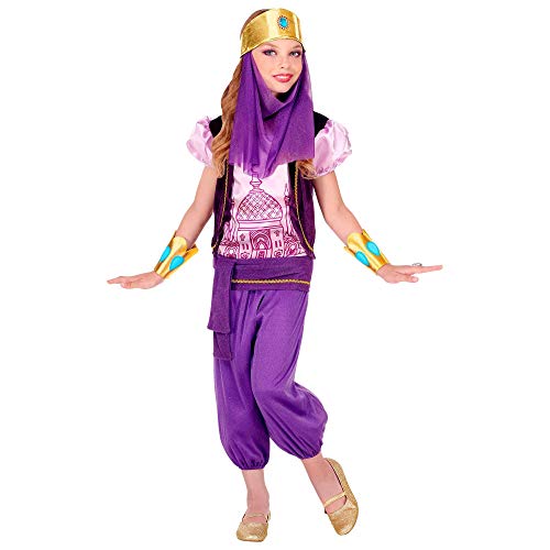 W WIDMANN MILANO Party Fashion - Costume enfant princesse arabe, Orient, danseuse du ventre, carnaval