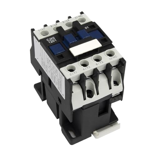 Contacteur AC CJX2-1201 12A 3P NC tripolaire 48V bobine pour commande de moteur triphasé