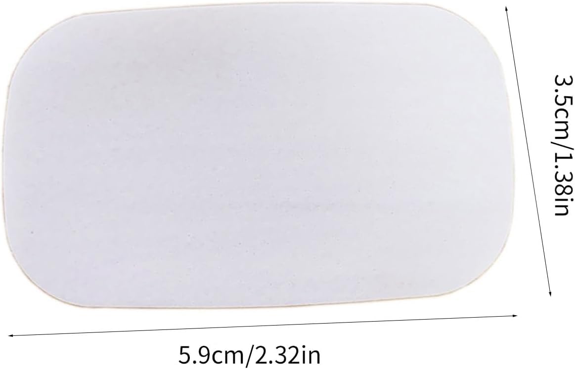 Labriciyon 500 Pieces White Portable Disposable Paper Soap Sheets for Travel and Outdoor Use