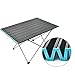 BBGS Camping Stół Składany Ze Stopu Aluminiowego, Lekkie Na Zewnątrz Łatwe do Czyszczenia Biurko z Torbą na Piknik, GRILL, Wędkowanie, Wędrówki I Podróże (Size : 68x46.5x41cm)