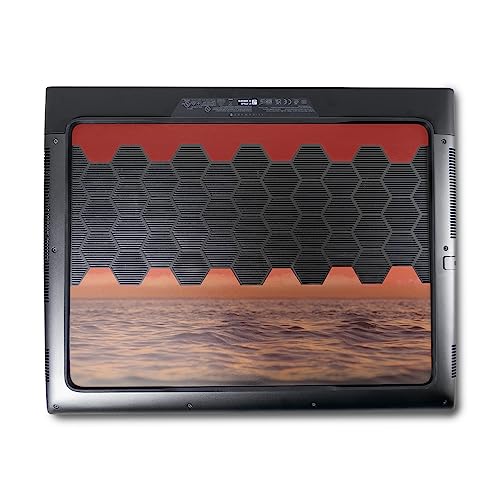 Image of MightySkins Skin Compatible with Alienware M18 R1 (2023) Full Wrap Kit - Red Horizon | Protective, Durable, and Unique Vinyl Decal wrap Cover | Easy to Apply & Change Styles | Made in The USA