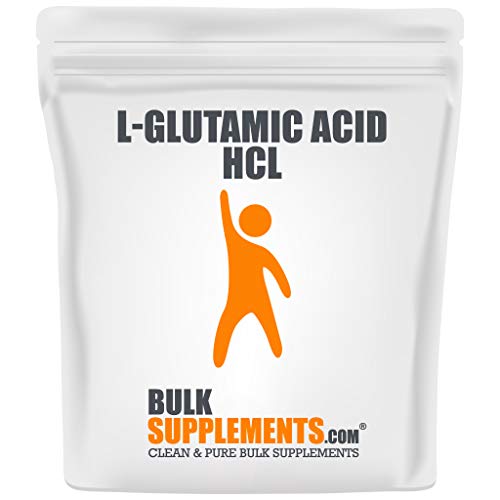 BulkSupplements.com L-Glutamic Acid HCl Powder - Amino Acids Supplement for Women - Amino Acids Supplement for Men (500 Grams - 1.1 lbs)