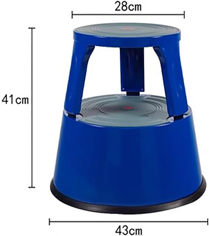 2 Step Stool for Adults, Portable Step Ladder, Climbing Stool, 330Lbs Capacity, Bathtub/Bedside Step Stool, Stool Chair for Kids, for Library/Car Wash/Bathroom/Shower/Elderly/Seniors,C