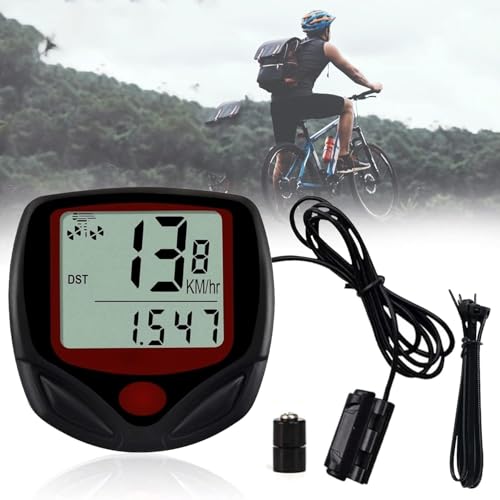 Image of 14 Function Waterproof Bicycle Computer Odometer Speedometer (Cycle Speedometer)