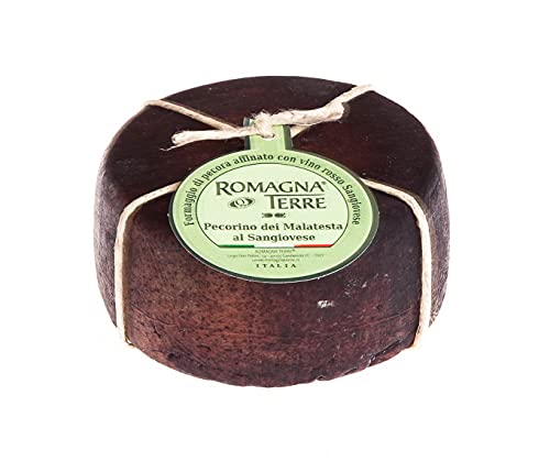 Rotwein Pecorino in Sangiovese verfeint ca. 430gr Milder Käse aus Schafsmilch 30 Tage gereift Cover