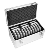 GLOTRENDS B18 18-Fach Handy-Aufbewahrungsbox, tragbares Design zum Tragen und Transportieren, IP65 wasserdicht, Handy-Organizer und Schutzbox