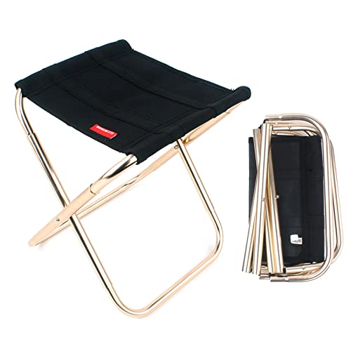 Tabouret de camping avec support en alliage aluminium robuste