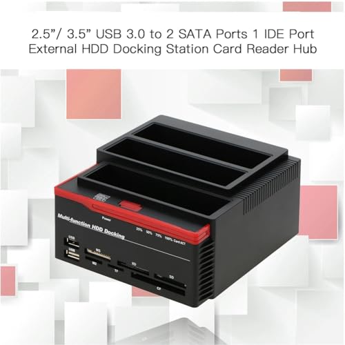 Evite la pérdida de datos con la base de disco duro IDE y SATA USB 3.0 4