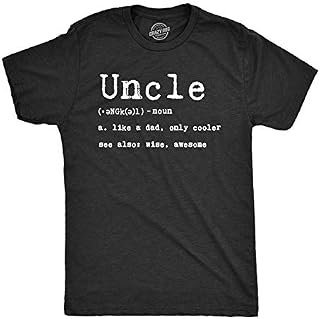 Mens Uncle Definition T Shirt Funny Family Brother Gift Adult Humor Graphic Tee
