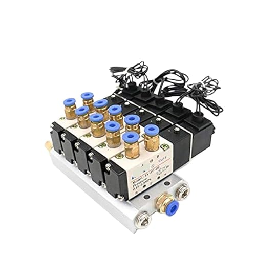 Électrovanne pneumatique 5V 12V 24V 110V 220V kit distributeur d'air