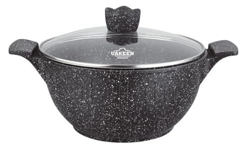 Kazan/Kazan con revestimiento de cerámica de granito de 30 cm de diámetro, diseño de cerámica