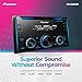 Pioneer FH-S520BT Double Din CD Receiver – Bluetooth, USB/AUX, FLAC, AM/FM Radio, 13-Band EQ, 50W x 4, Voice Control, Front, Rear/SW Selectable RCA Preouts