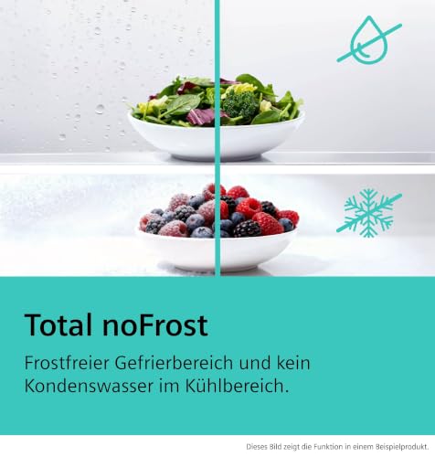 Siemens iQ500 Freistehende Kühl-Gefrier-Kombination 203 x 60 cm KG39N4X1F
