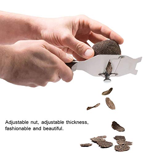 Rallador genérico para trufa, chocolate y queso con mango de madera miniatura 2
