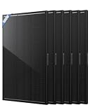 ECOBOSS 600 Watt Solar Panels, 6 Pack 100W 12V N-Type 16BB High Efficiency Solar Panel Kit with 25.6% Conversion, Monocrystalline Solar Panels for RV, Cabins, Farms, Off Grid Power System