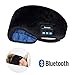 Bluetooth Sleeping Eye Mask Headphones,Lavince Wireless Bluetooth Headphones Music Travel Sleeping Headset 4.1 Bluetooth Eye Mask Handsfree Sleep Eye Shades Built-in Speakers Microphone Washable Black