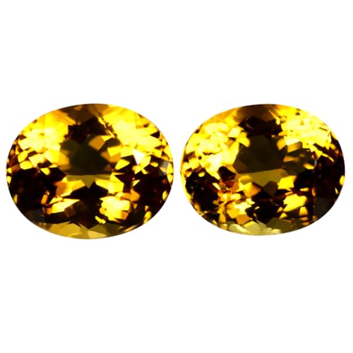 Citrine jaune doré véritable pour sublimer vos bijoux de soirée élégants