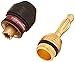 Amazon Basics Speaker Connector Banana Plugs,12 Count (1 Pack of 6 Pairs), 0.5 x 0.5 x 1.3 inches, Black