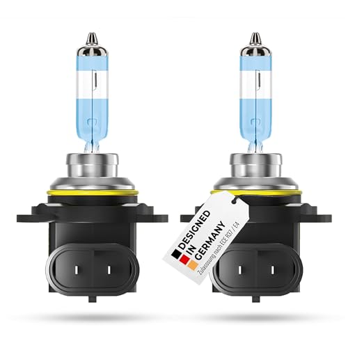 alca® 2 Stück HIR2 Halogen Lampe Auto I Px22d I 12V 55W Halogen Scheinwerfer Lampe I +200% mehr Helligkeit I Scheinwerferlampe I E-Prüfzeichen I KFZ