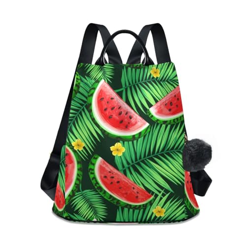 Sac à dos tropical rouge idéal pour vos balades d'été et sorties urbaines stylées