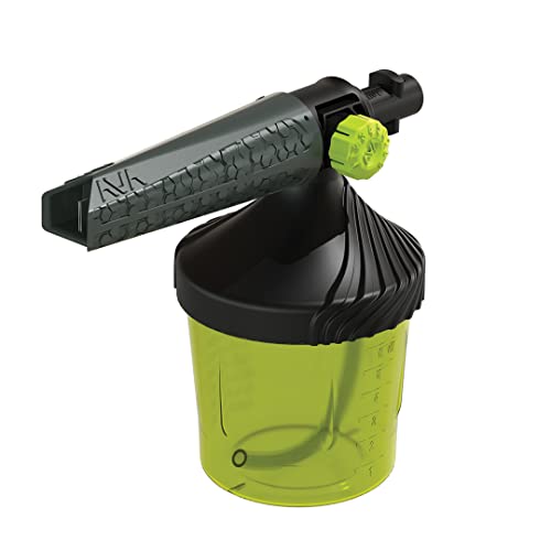 AVA Premium Foam Cannon incl. 0.6l Bottle, Pressure Washer Accessory, Creates Thick Foam for All Kinds of Washing Jobs, Easy Adjustment, Compatible with Karcher K2-K7