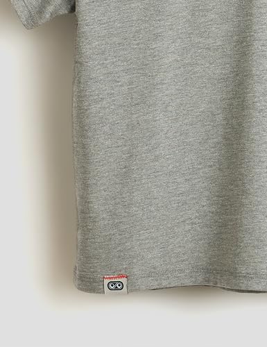 Image of Amazon Brand - Symbol Boys 100% Cotton Oversized Graphic Printed Half Sleeves T-Shirt | Age 6-14 Years
