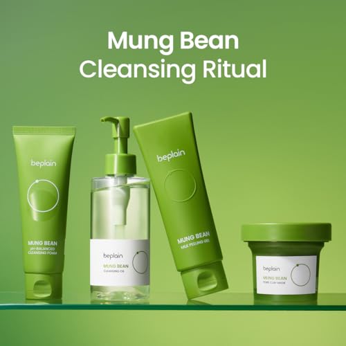 beplain Mung Bean pH-Balanced Cleansing Foam | Scent-free Cleanser | Gentle & Moisturizing Face Wash for All Skin Types | Makeup Remover | Korean Skin Care - Image 9