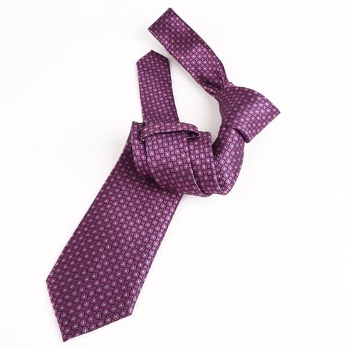 Image of Alizeal Mens Vintage Solid Plaid Tie with Pocket Square 3.15inches Necktie Set