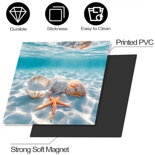 Image of BVBOX Dishwasher Magnet Cover 23 inchx26 inch, Reusable Magnetic Refrigerator Covers, Decorative Magnets Cover Fridge Door Skin Panel Stickers for Home Kitchen Appliance