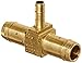 Eaton 1064X8X8X4 lat?n CA360 Mini-Barb lat?n de montaje, Union Tee, 1/2 x 1/2 x 1/4 "tubo OD