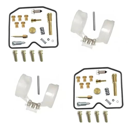 Vergasersatz Reparatur Vergaser Reparatur Kit Für Kawasaki LTD EN 450 454 EN450 1985-1990 Motor Carb Rebuild Mit Kolben Float Vergaser Reparatursatz kit(Satz 3)