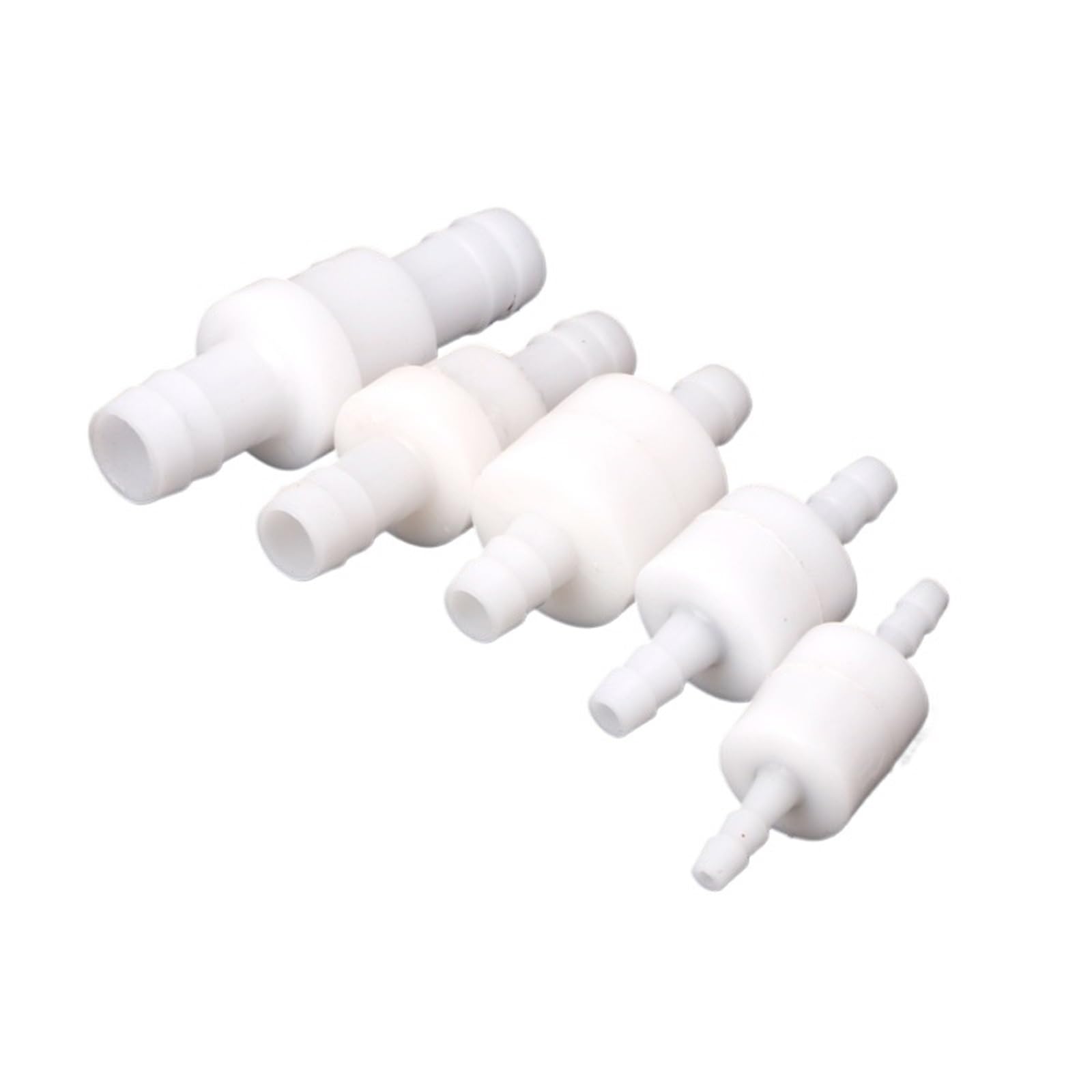 Plastic Check Valve 1-Way Non Return Valve Prevent Backflow(8mm)