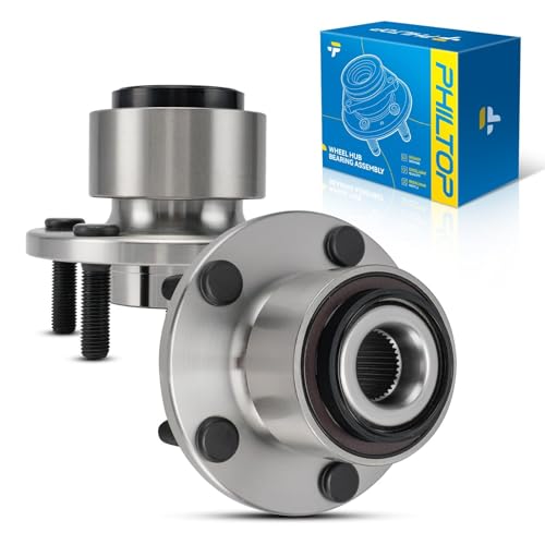 Image of PHILTOP 513255 x2 Front Wheel Bearing Hub Assembly for Volvo S40, C70