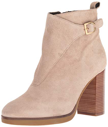 Cole Haan Women's Harrington Grand Riding Bootie (85MM) Ankle Boot, Maple Sugar Suede