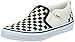 Vans Asher, damskie sneakersy, Biała tablica Checkerboard Black White, 35 EU