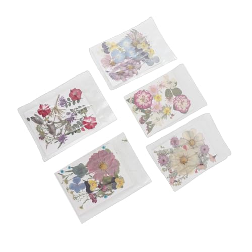 Flores prensadas MAVIS LAVEN, 5 bolsas de estilos variados miniatura 4